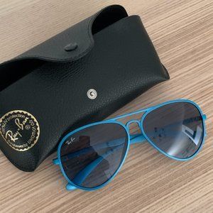 Ray-Ban Blue Aviator Sunglasses